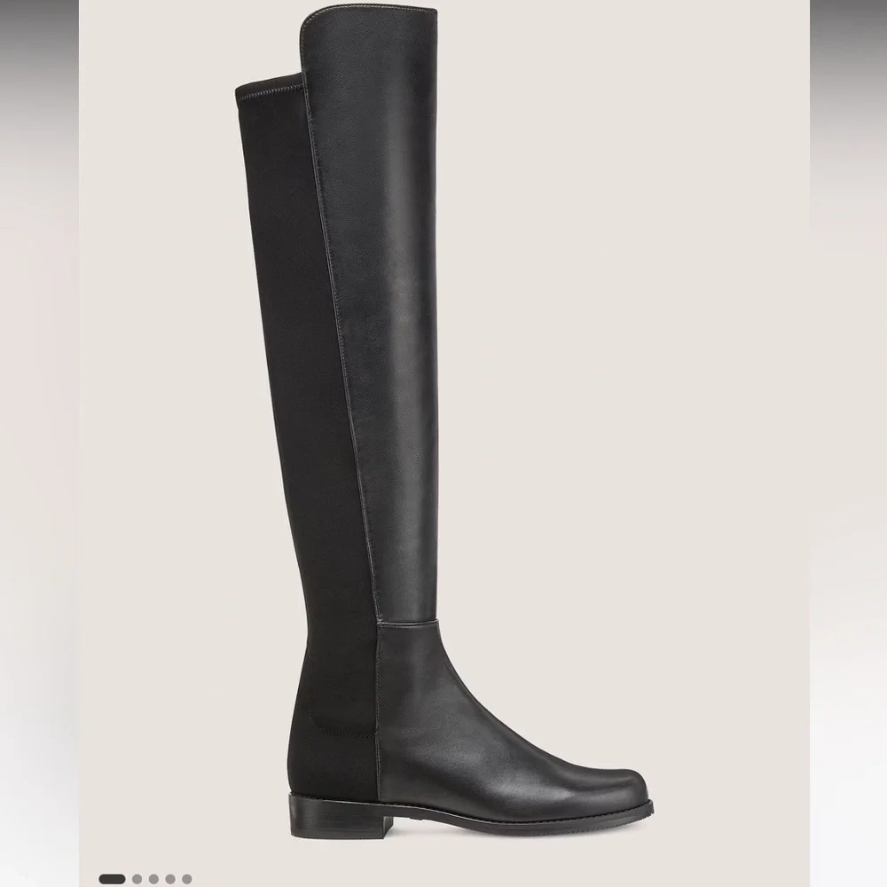 Stuart Weitzman Black Over-the-Knee Boots 9 1/2 NWT